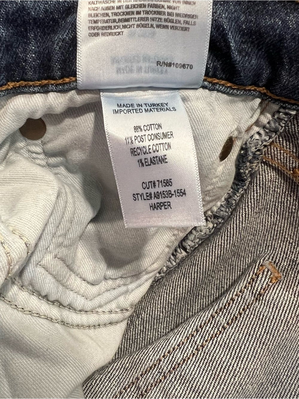 AGOLDE Women’s Harper Straight Leg Jeans (TEMPO) - Size 29 - Picture 6 of 16